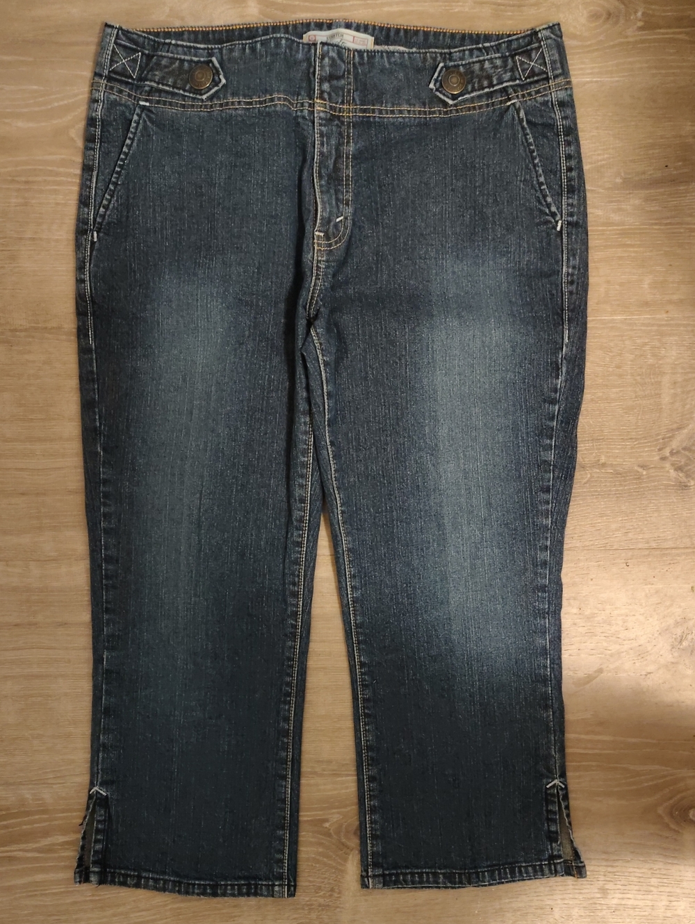 Levi Straight Leg Denim Blue Knickers